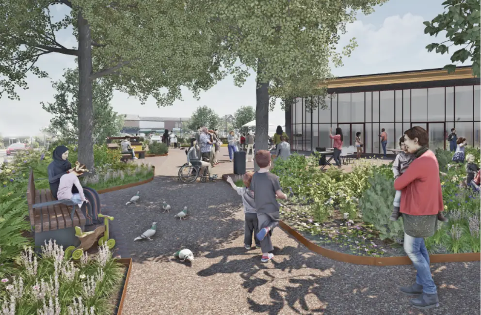 Heywood’s £20m Regeneration Fund Kicks Off with Peine Square Revamp