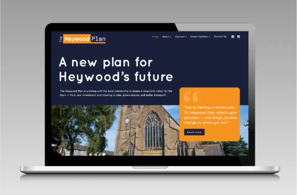 Heywood Plan Launches New Website to Keep Residents Connected